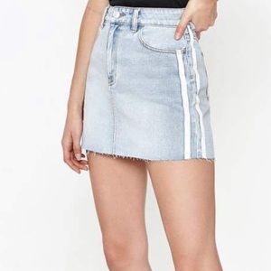 Pac Sun Jean Mini Skirt